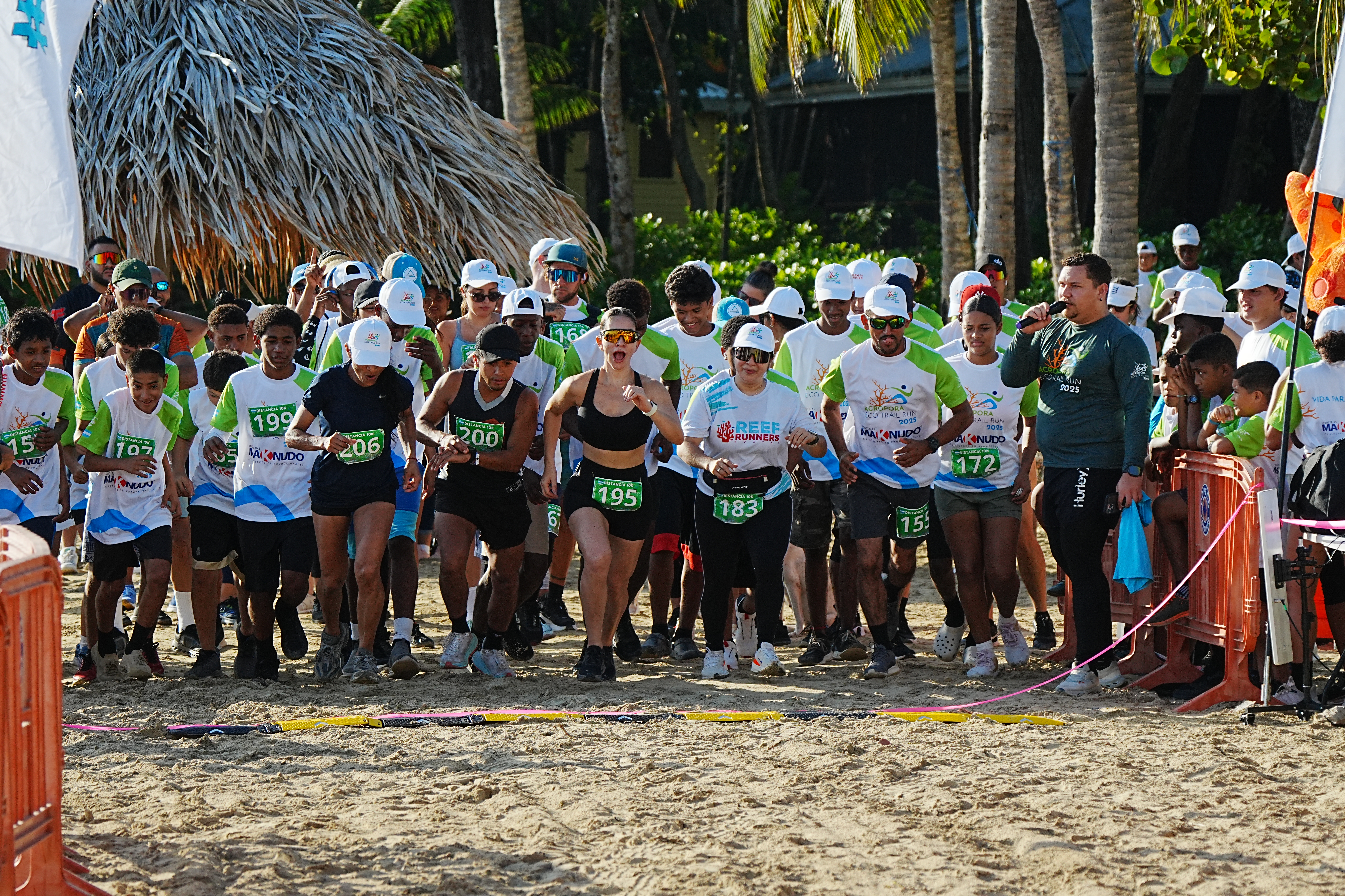 Salida del Acropora Eco Trail Run